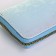 Women's wallet with lightning, blue color