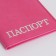 Cover for passport, pink color