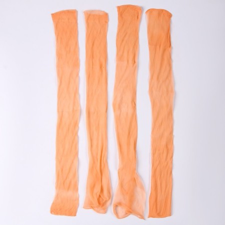 Kapron for dolls and flowers, set 4 pcs., Size 1 pc. - 45 × 6 cm, bodily color-2
