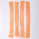 Kapron for dolls and flowers, set 4 pcs., Size 1 pc. - 45 × 6 cm, bodily color