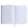 Leduced Diary A5, 160 sheets, Devente.elizabeth, firm artificial leather cover with foam rubber, color slice, a, block 70 g/m2, blue