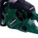 Forest chainsaw, green, sound effects, works from batteries