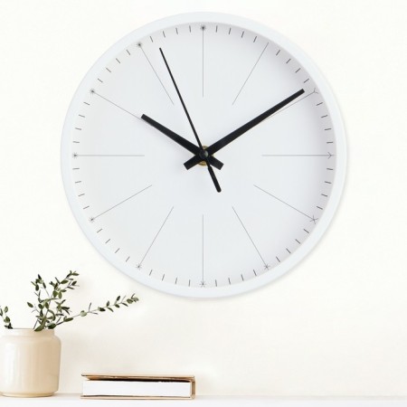 Watching clock, interior "classics", silent, D-20 cm-1