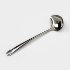 A spoon for stainless steel sauce of the EVERYDAY, 40 ml, 29.5 × 8.5 cm, thickness 3 mm, silver color