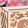 Wedding Bank "Love", wood, assembly, 24x10x16 cm