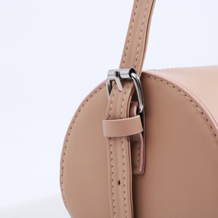 Cross-Bodi Bag on a zipper, beige color-3