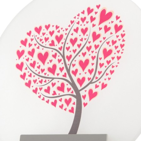 Sconces "Tree of Love" LED 6W 4000k white 19.5x6x19.5 cm-4
