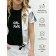 T -shirt Children's Amarobaby Gloss, height 152 cm, black color/silver