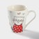 Porcelain shade "Kitty", 320 ml, white color