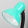 Table lamp E27, with off. On a clamp (220V) green (108V) Risalux