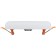Lamp built -in era LED, IP20, 18W, 120x120x21 mm, 4000k, 1500lm, white color