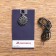 Amulet "Molovinets", metal pudter, art casting