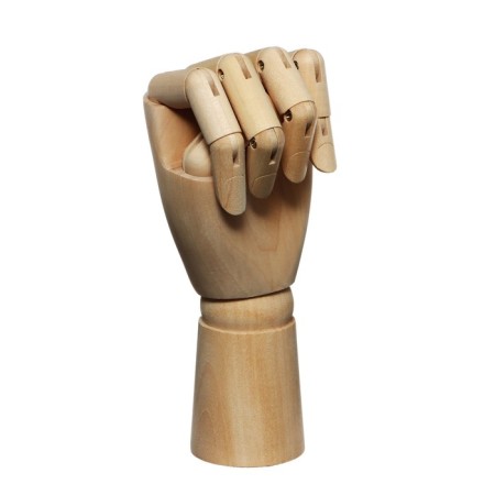 Wooden model "Hand", 25cm, female, left-2