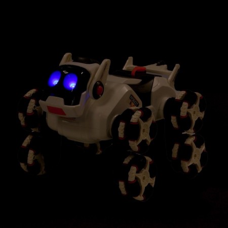 Robot-plug "Lunar researcher", radio control, all-wheel drive, light, sound, smoke-13
