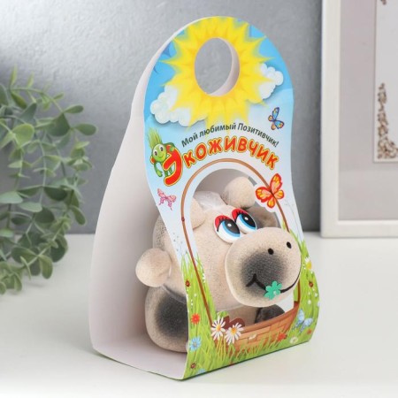Growing gift Eco -Zhizhivchik "Cow Novice" mix-6