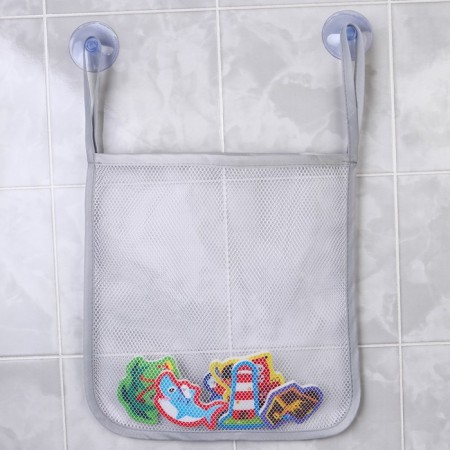 A set of bath toys "Pirates" 8 pieces with a grid + net, crush me-2