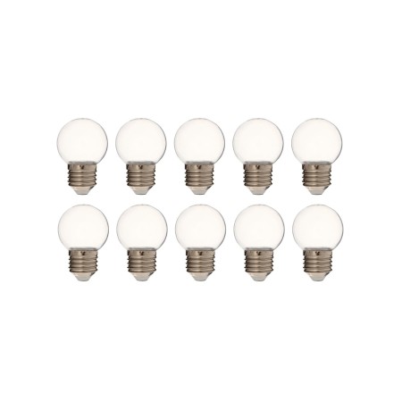 LED lamp, G45, E27, 1.5 W, for BelT-LITA, Transparent, White, set 10 pcs-1
