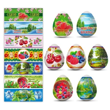 Easter heat -assembly film "Nature" for 7 eggs-1