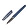 Gift Roller pen, in the leatherette case, the case is blue, silver