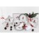 Porcelain Serving Dolyana dish "Festive commotion. Gnome bim ”, d = 20.5 cm, white color