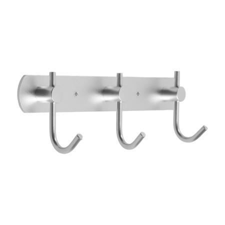 Cappio CVT004 hanger, metallic, three -horn, matte chromium color-1