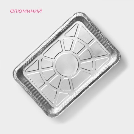 Набор форм для выпечки из фольги Доляна, 31×21×4,5 см, 5 шт-2
