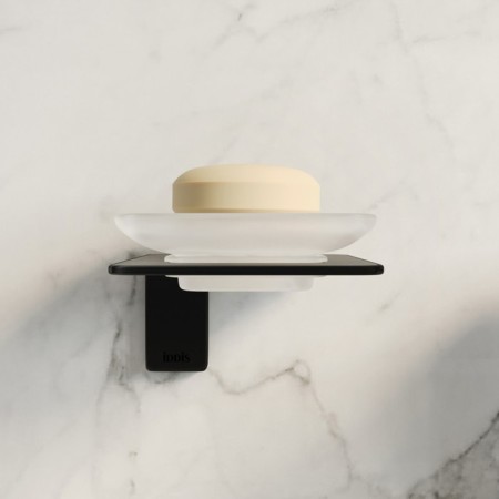 Soap dish IDDIS Slide Slibsg0i42, 107x116x71 mm, matte glass-9