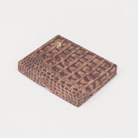 Cover for autoDocations and passports on the button, brown color-7