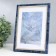 Photo frame Plastic "Gamma" 15x21 cm, turquoise