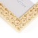Photo frame Plastic A4 "Golden leaves on beige" 33.3x24.7 cm