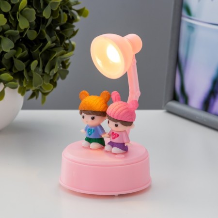 Night -night "Friends" LED from batteries 3HAAA 7.7x7.5x12.5 cm Risalux-1