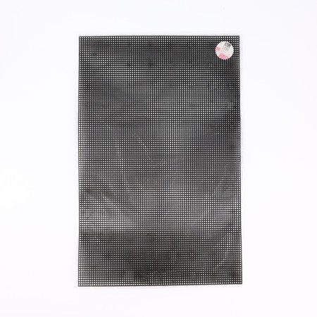 Canvas for embroidery No. 5, plastic, 50 × 33 cm, black color-1