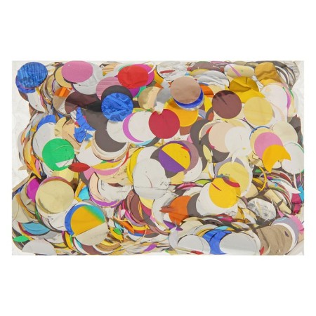 Confetti "Circle", 1.5 cm, foil, 100g, MIX color-1