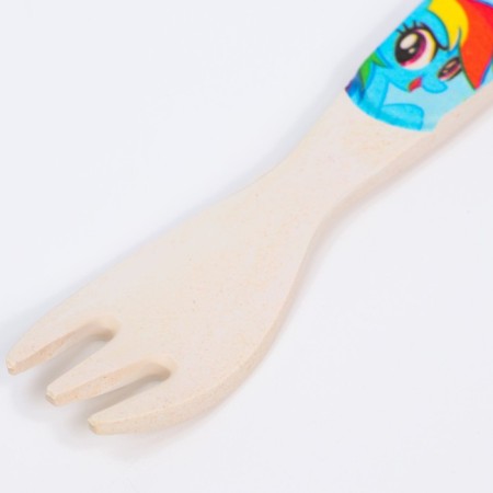 Baby fork, bamboo "Spark", My Little Pony-4