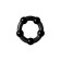 Toyfa A-Toys, TPE, black color, D = 3.5/3/2 cm.