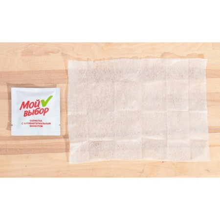 Wet napkin my choice is antibacterial, in individual packaging-2