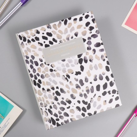 Photo album for 200 photos 10x15 cm, plastic. Sheets "Animal Print" Skins 2