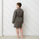 Waffel Baby Broke I "BOHO" size 32 (110-116 cm) color is light gray, 100% cotton 290 g/m2