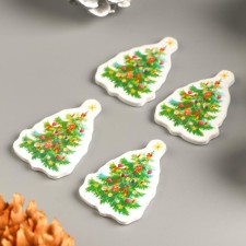 A set of buttons for creativity wood 