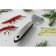 Vegetable cleaner BLADE, 18 cm, handle SOFT TOUCH, MIX color