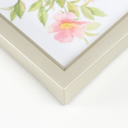 Photo frame plastic in 5 photos 10x15 cm "Panda on bamboo" Pale gold 32x47 cm-1