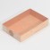 Confectionery packaging, Makarun box with PVC lid, Kraft, 17 x 12 x 3.5 cm