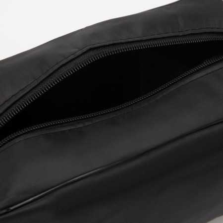 Cosmetic bag with lightning, black color-2