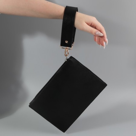 Handle for a bag, with carbines, 35 ± 1 cm × 3.5 cm, black/gold color-5