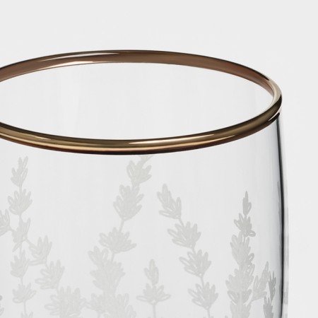 Set of glass glasses "Lavender", 170 ml, 6 pcs-4