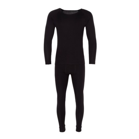 Male thermal underwear (jumper, pants), black color, size 46-3