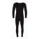 Male thermal underwear (jumper, pants), black color, size 46