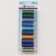 Files for embroidery No. 3, 183 m, 10 pcs, color colorful color