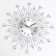 Watch walls, series: openwork, "Crystals", smooth move, D-35 cm, dial 13 cm