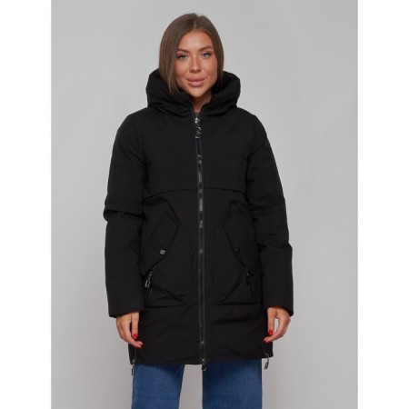 Winter jacket, size 42, black color-8